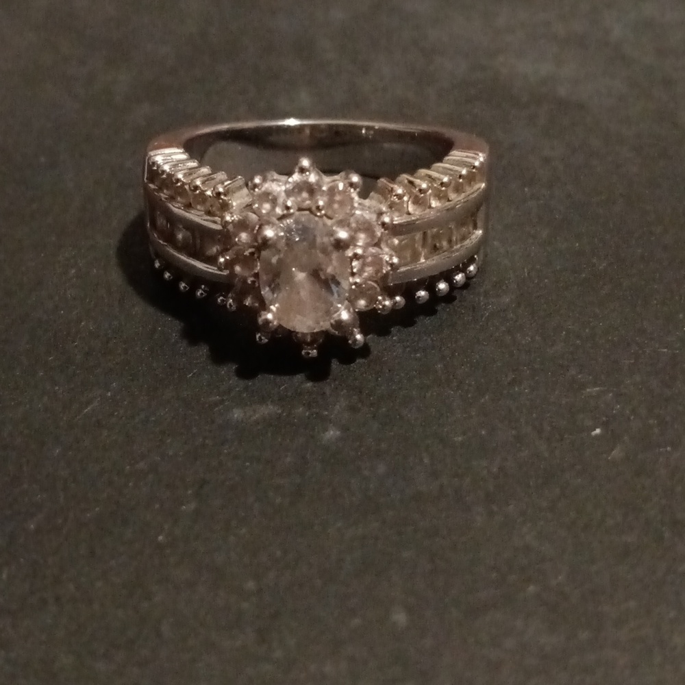 RSG Silver Ring with Intricate Design